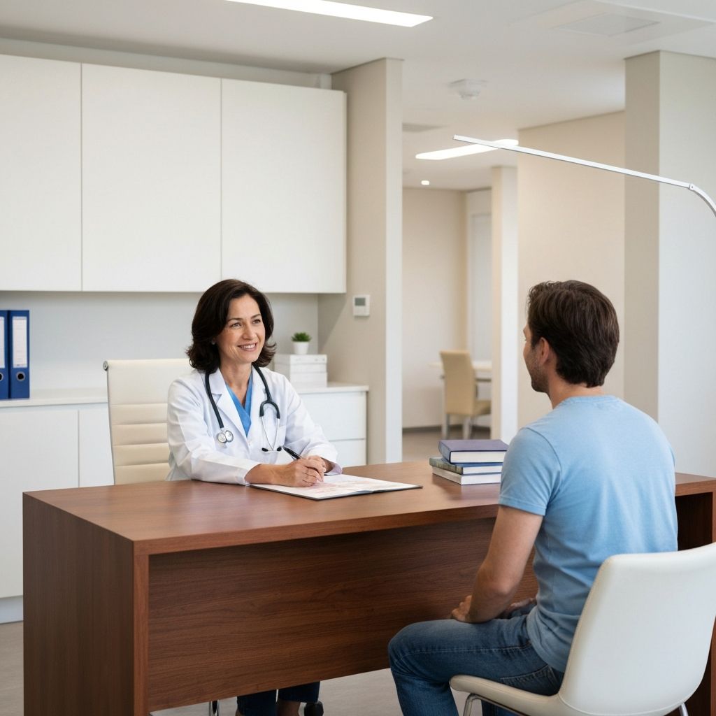 Modern medical clinic