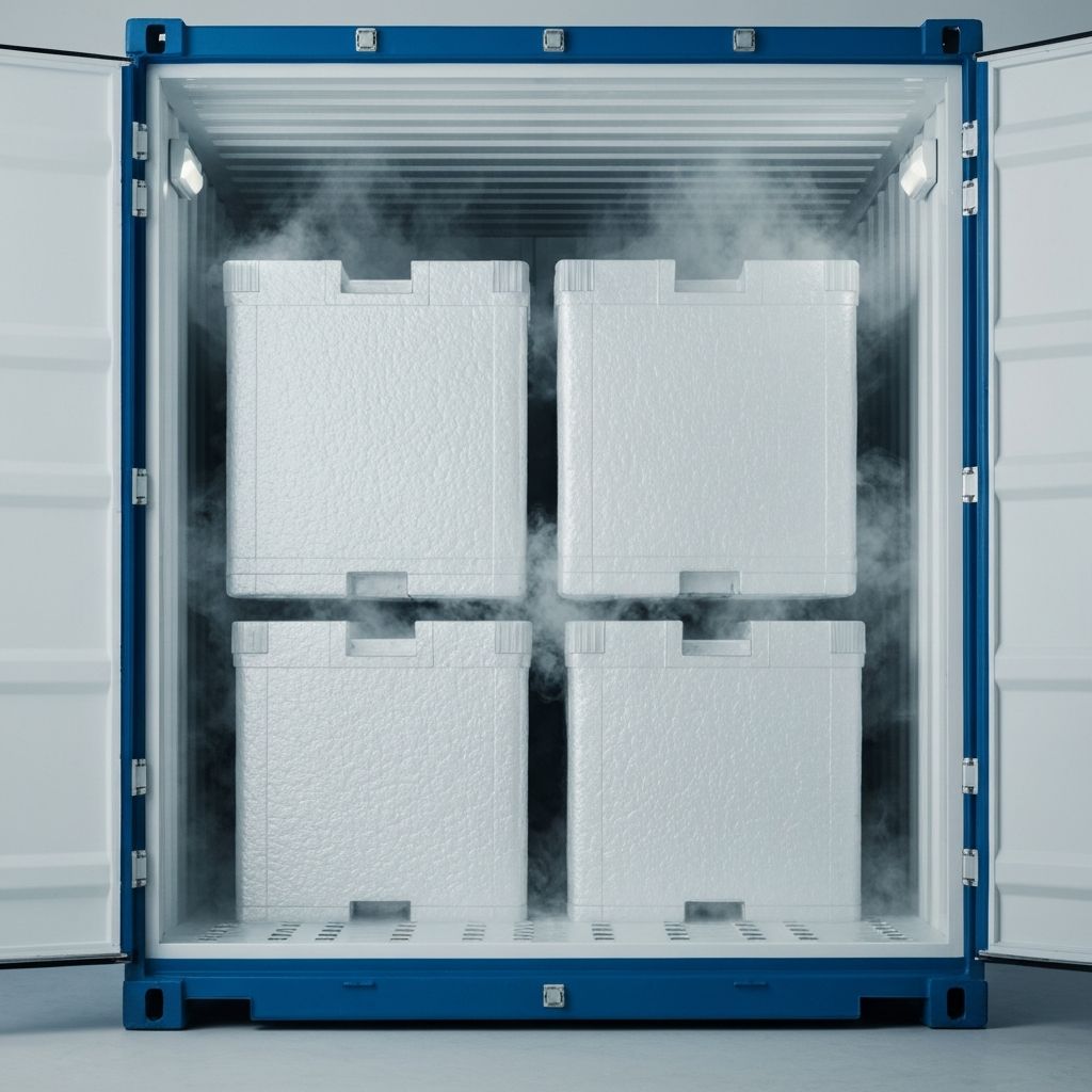 Cold chain shipping and distribution