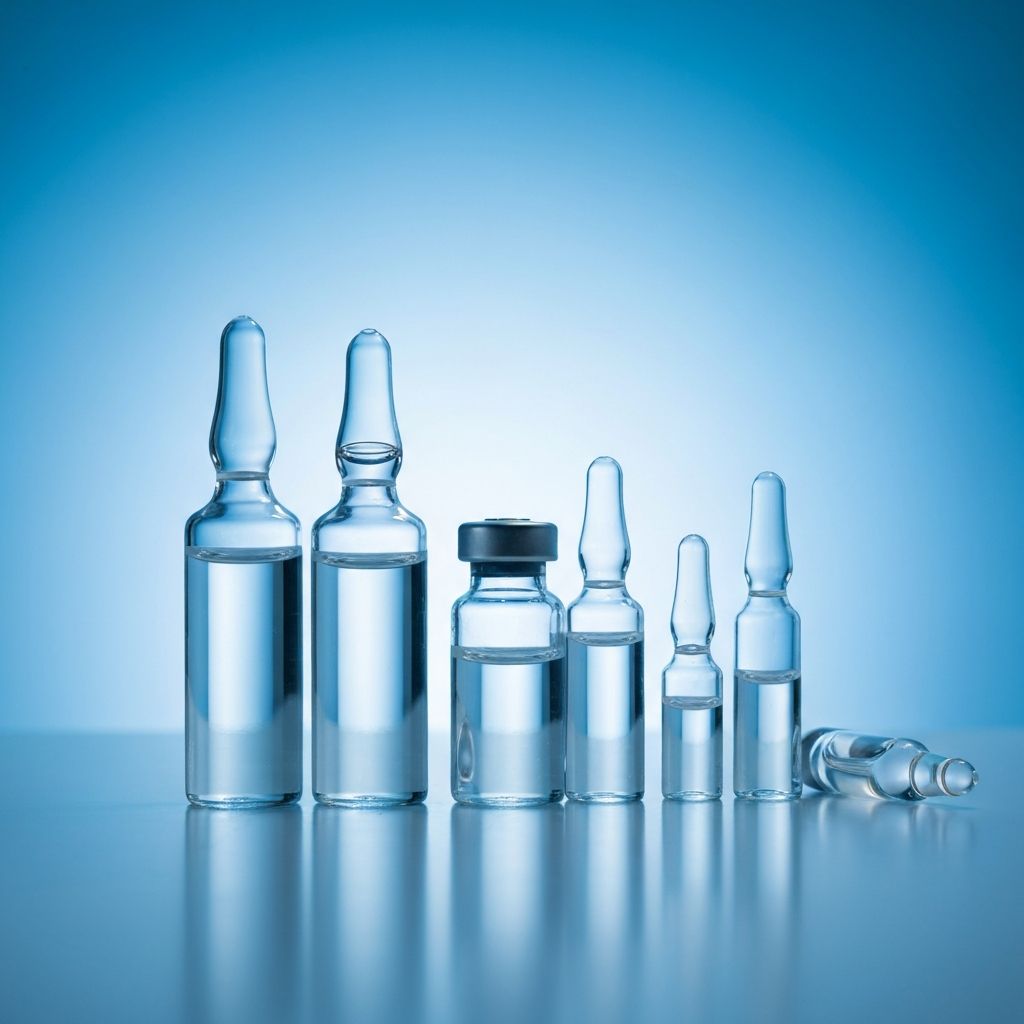 Biologics products and vials
